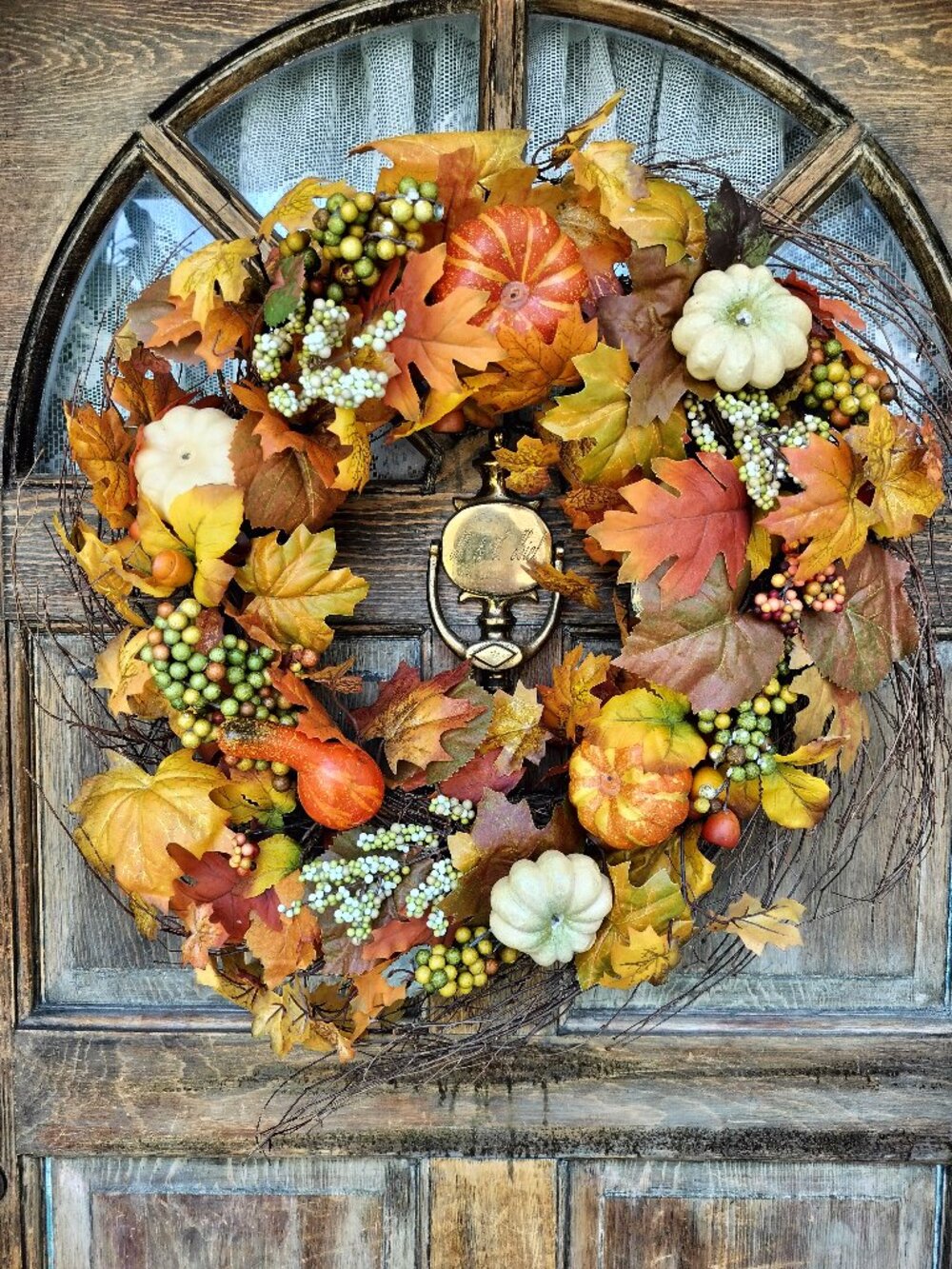 Large Autumn Fall Wreath